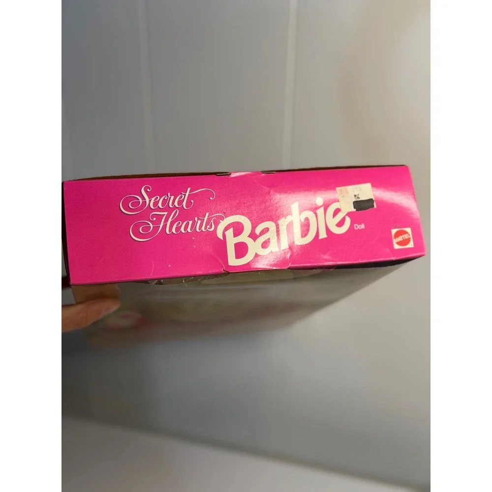 VTG Mattel Secret Hearts Barbie Doll Pink 1992 #7902 90s Fashion Toy Collectible